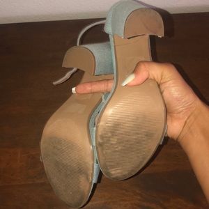 shoelala Shoes - Blue heels size 10 shoelala Shoes - Blue heels size 10